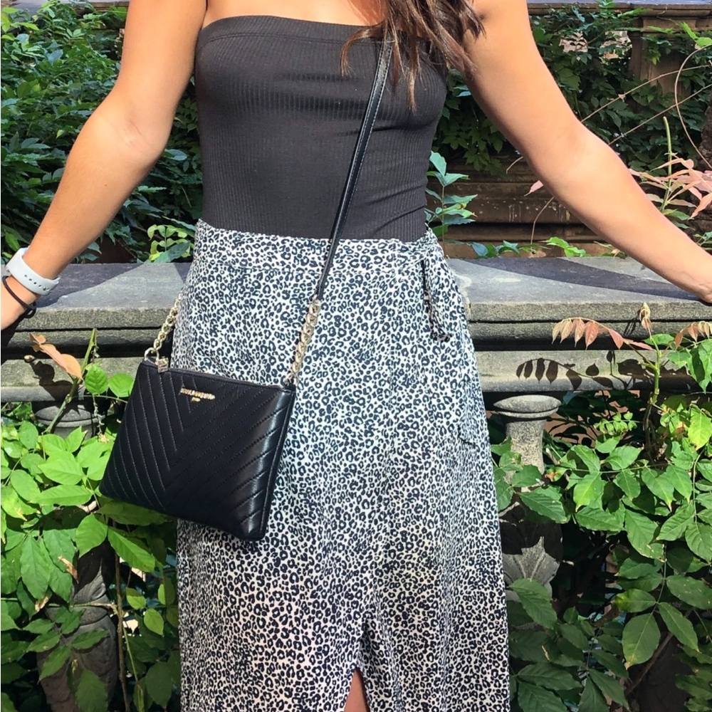 American Eagle Outfitters Black and White Pencil Skirt
